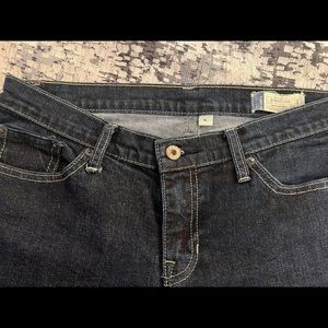 Gap 1969 boot cut blue jeans. Size 8 long.